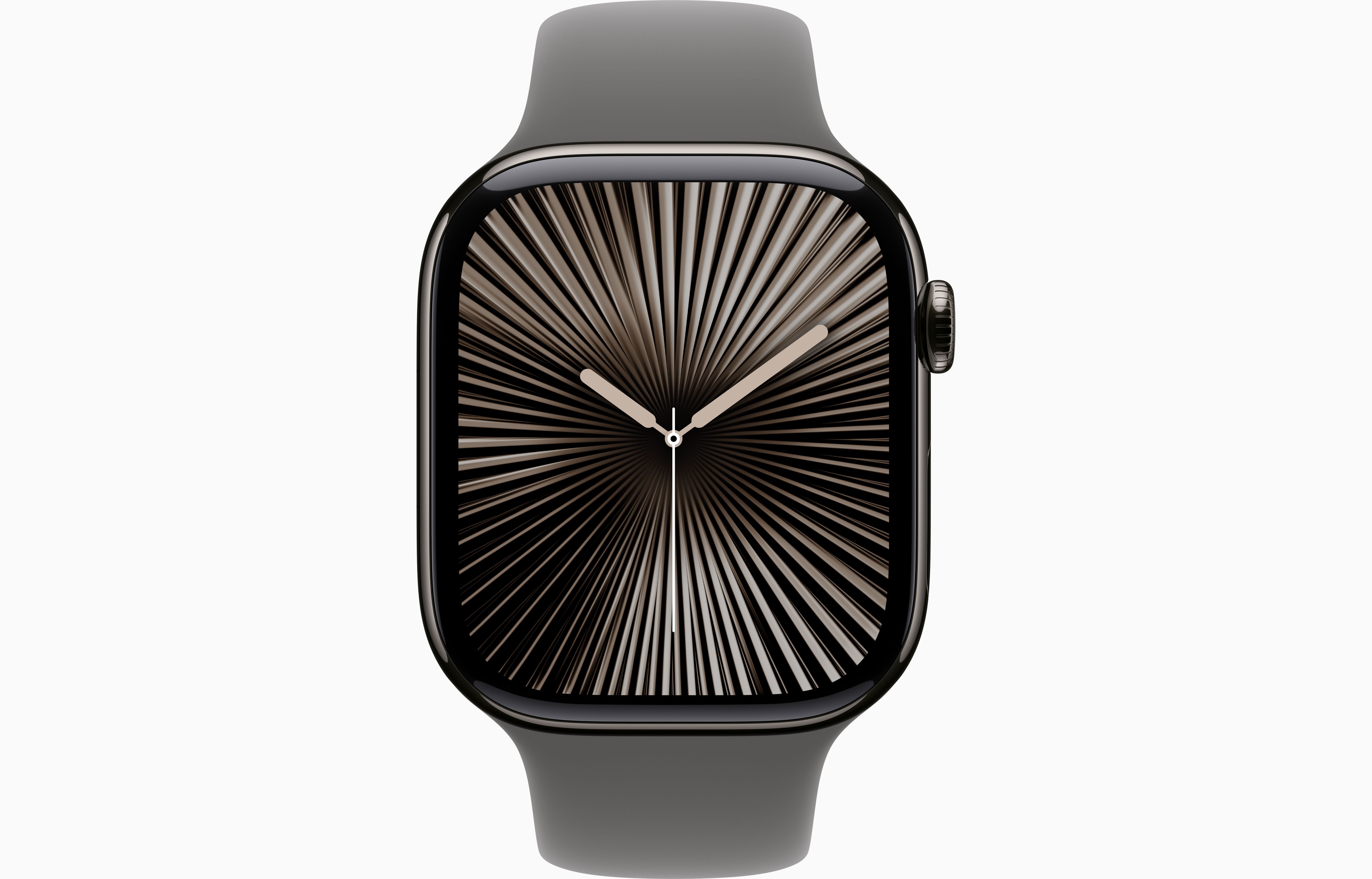 Buy Apple Watch Series 10 GPS + Cellular, 42mm Gold Titanium Case with  Stone Gray Sport Band - M/L - Apple