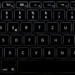 black computer keyboard