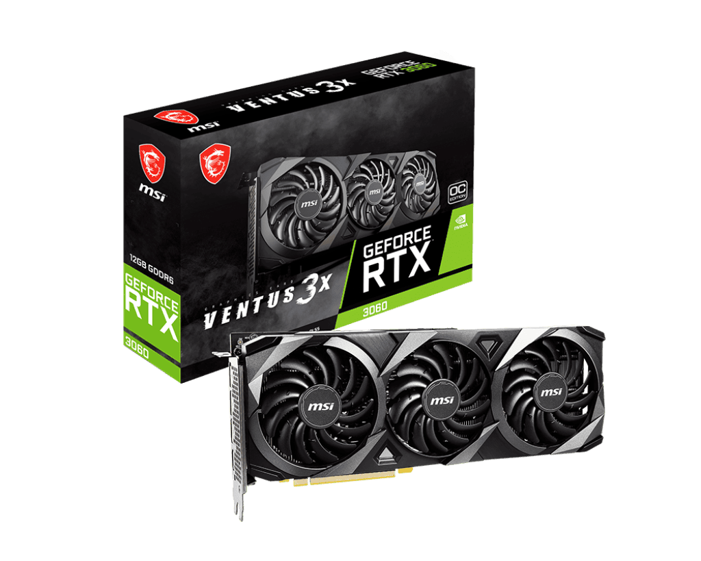 GeForce RTX™ 3060 VENTUS 3X 12G OC