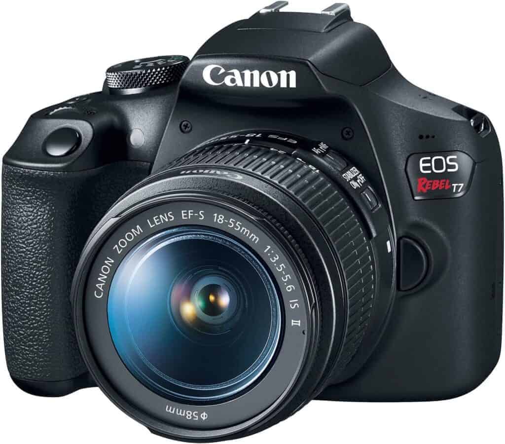 Canon EOS Rebel T7 DSLR Camera