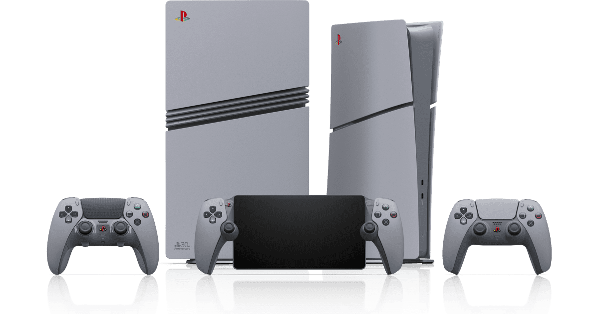 PlayStation 30th Anniversary range | Limited Edition consoles and  accessories (US)