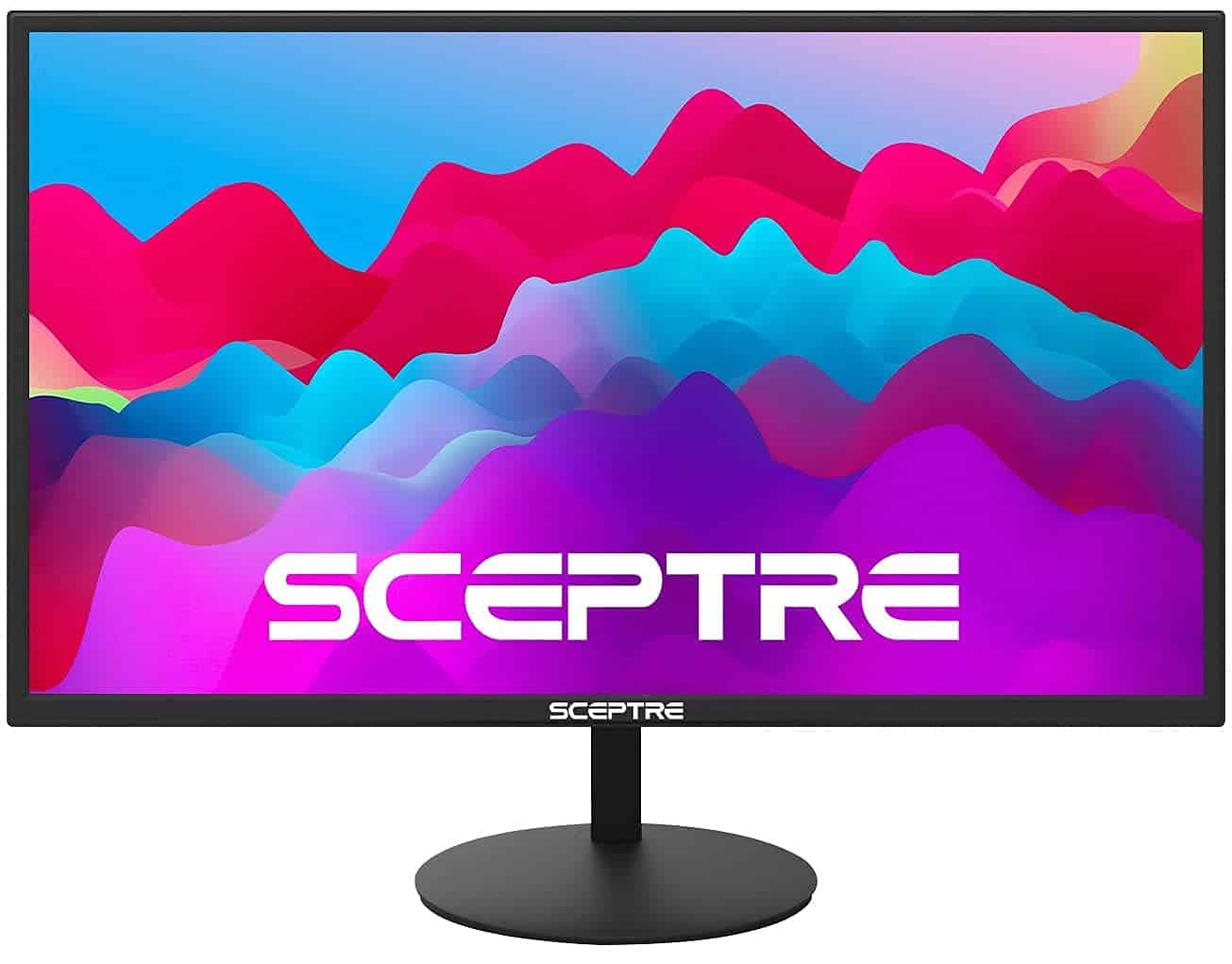Sceptre 27-Inch FHD LED Gaming Monitor 75Hz 2X Hdmi VGA Build-in Speakers, Ultra Slim Metal Black