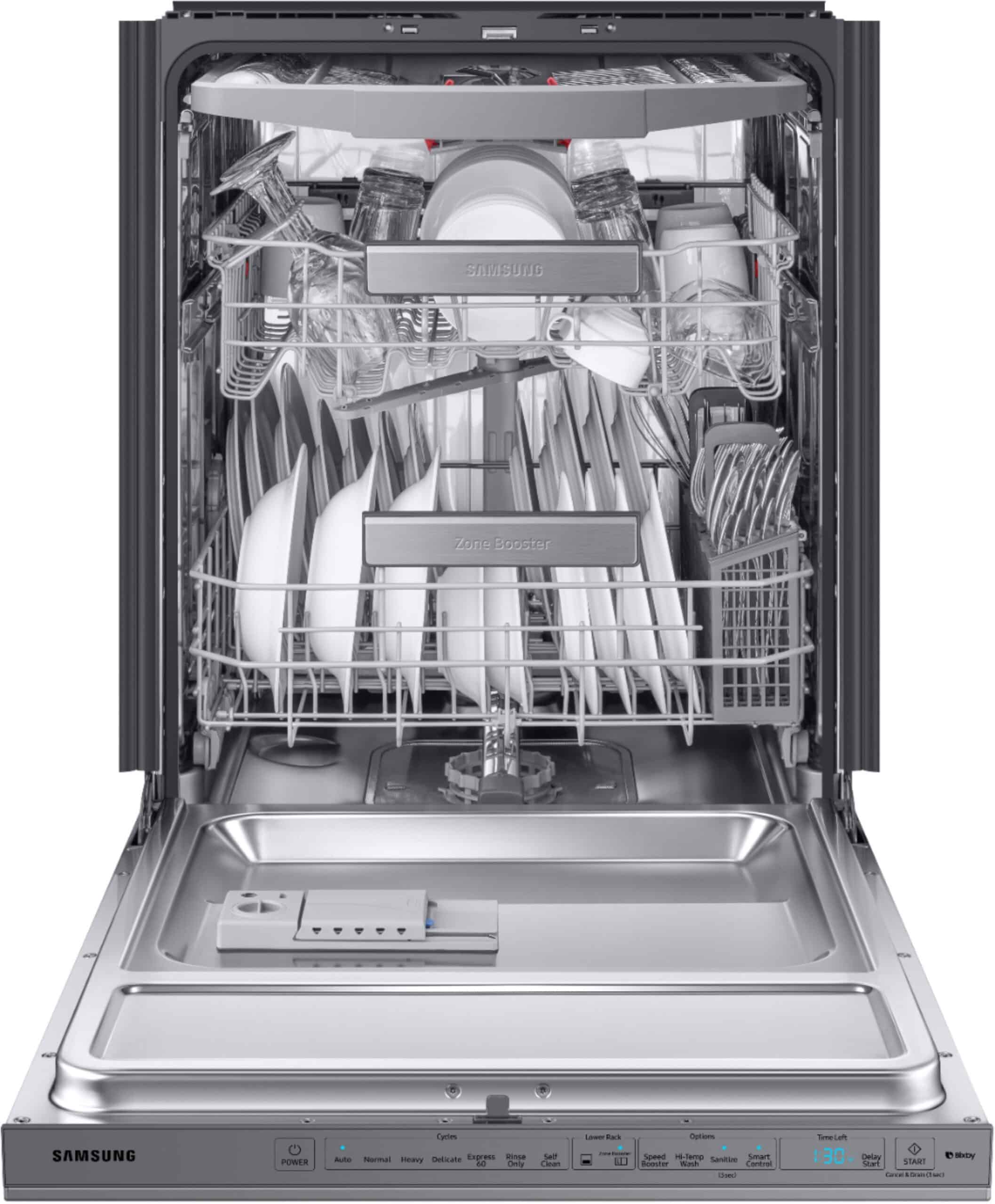 Samsung Dishwasher Loaded