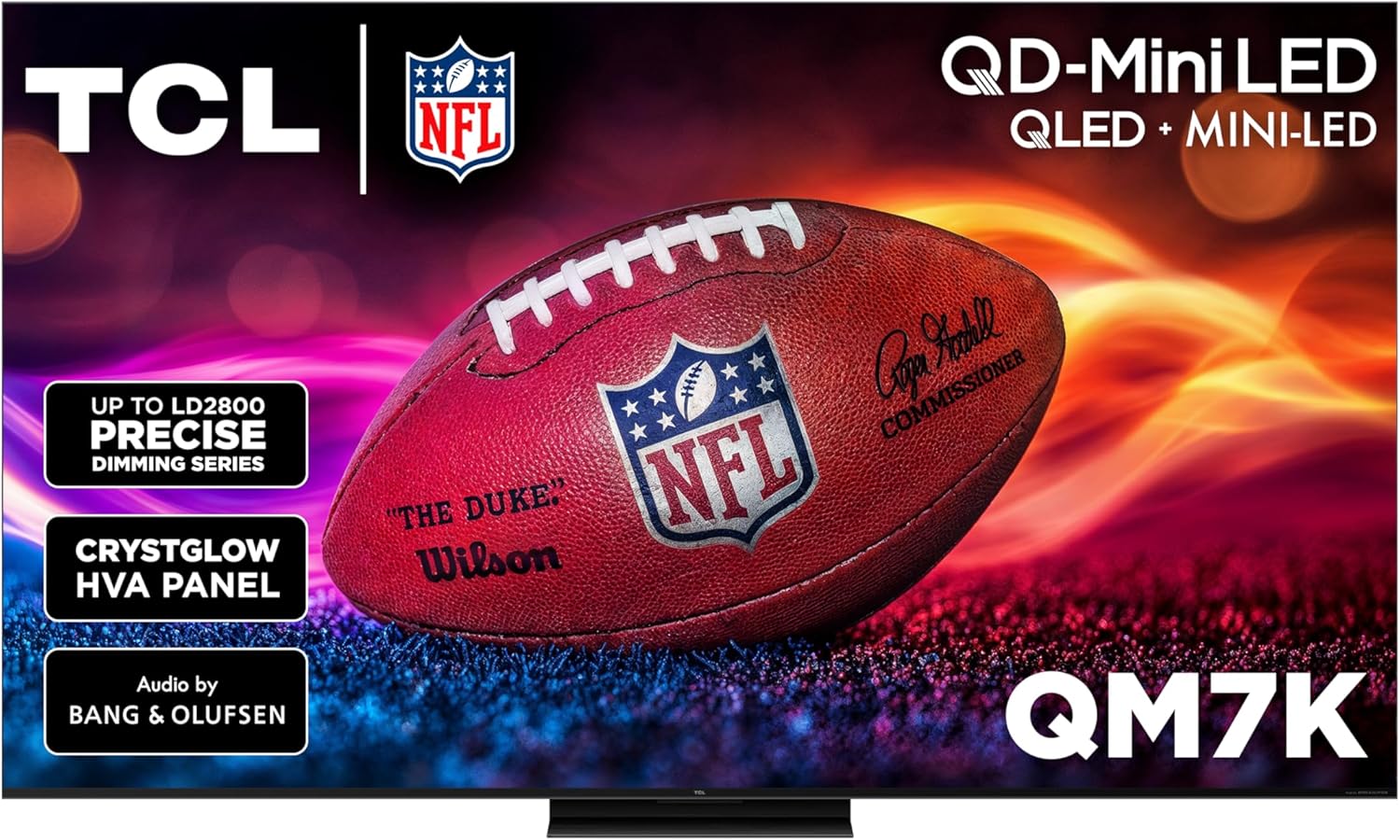TCL 85-Inch Class QM7K Series QD-Mini LED 4K UHD Google Smart TV Best Premium Mini-LED TV - QLED, 144hz, 288hz Gaming Rate, Anti-Reflective Screen, Bang...