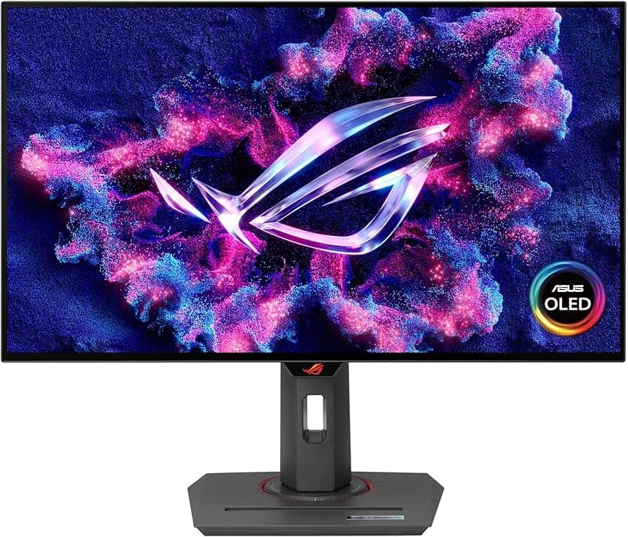 ASUS ROG Strix 27” 1440P OLED Gaming Monitor (XG27AQDMG) - QHD, Glossy OLED, 240Hz, 0.03ms, Custom Heatsink, Anti-flicker,Uniform Brightness, G-SYNC ...