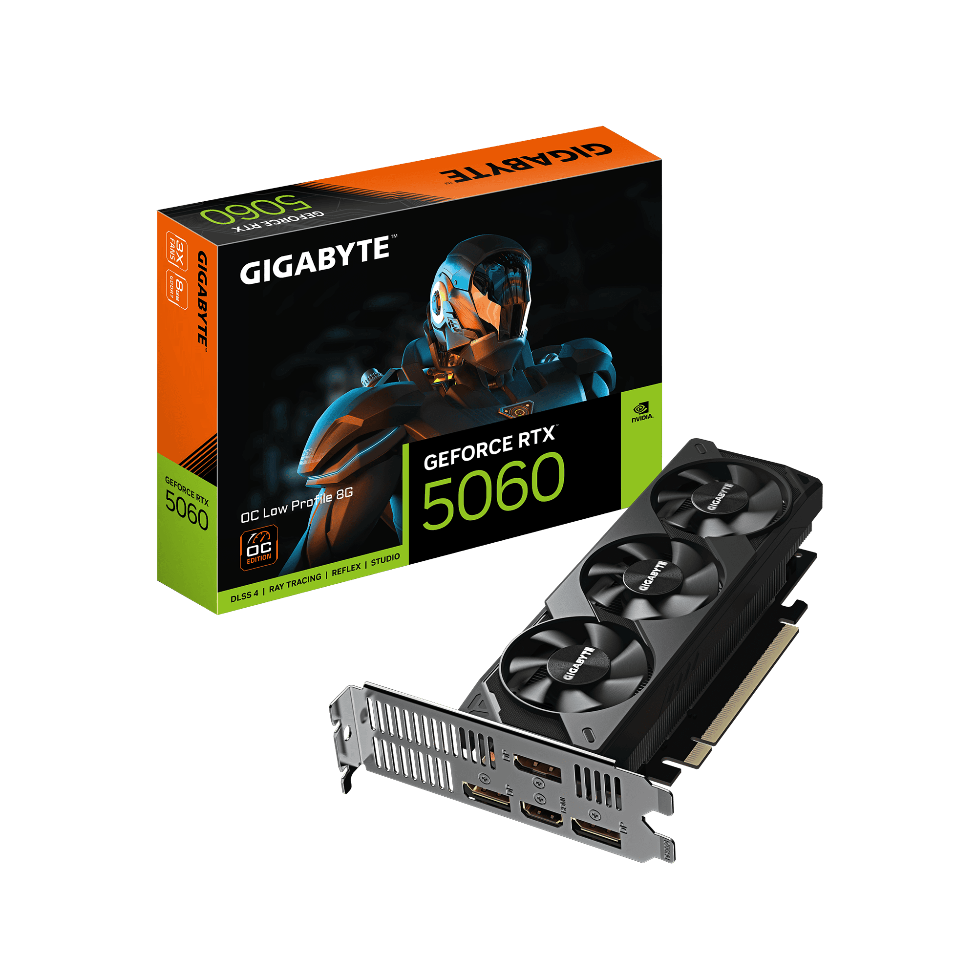 GeForce RTX™ 5060 OC Low Profile 8G Key Features | Graphics Card - GIGABYTE Global