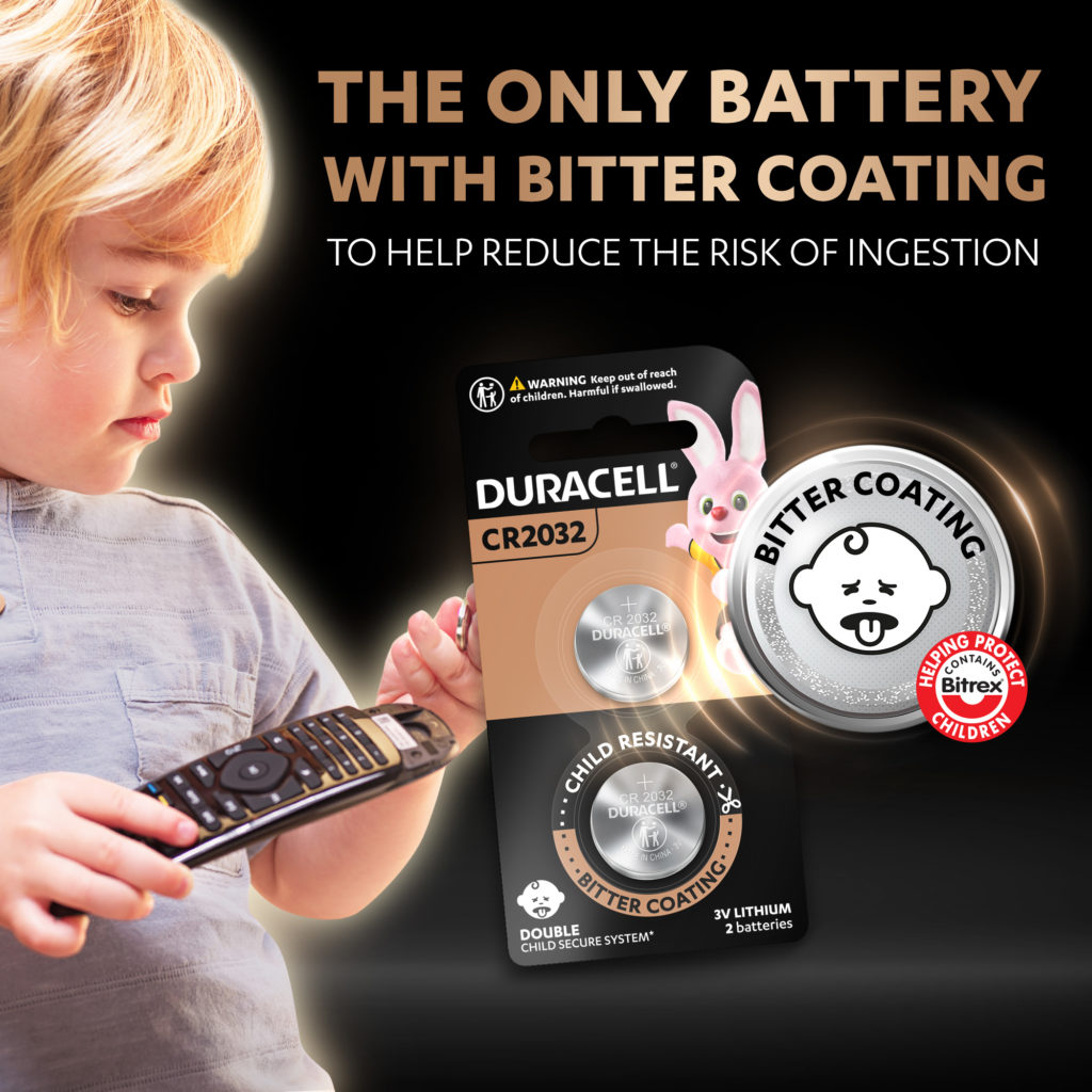 Duracell Bitter Coating Battery