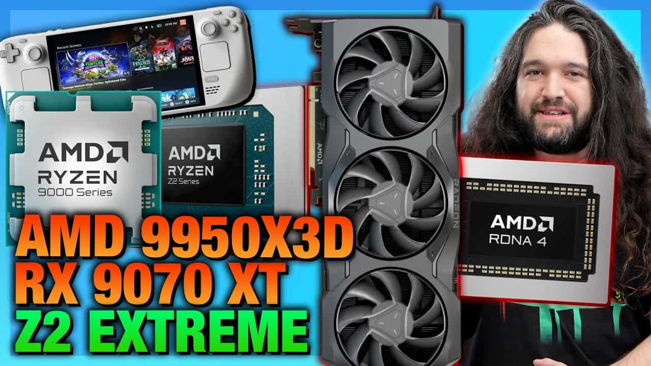 AMD Ryzen 9 9950X3D and 9900X3D Processors Are Coming March AMD Ryzen 9 9950X3D and 9900X3D Processors Are Coming March
