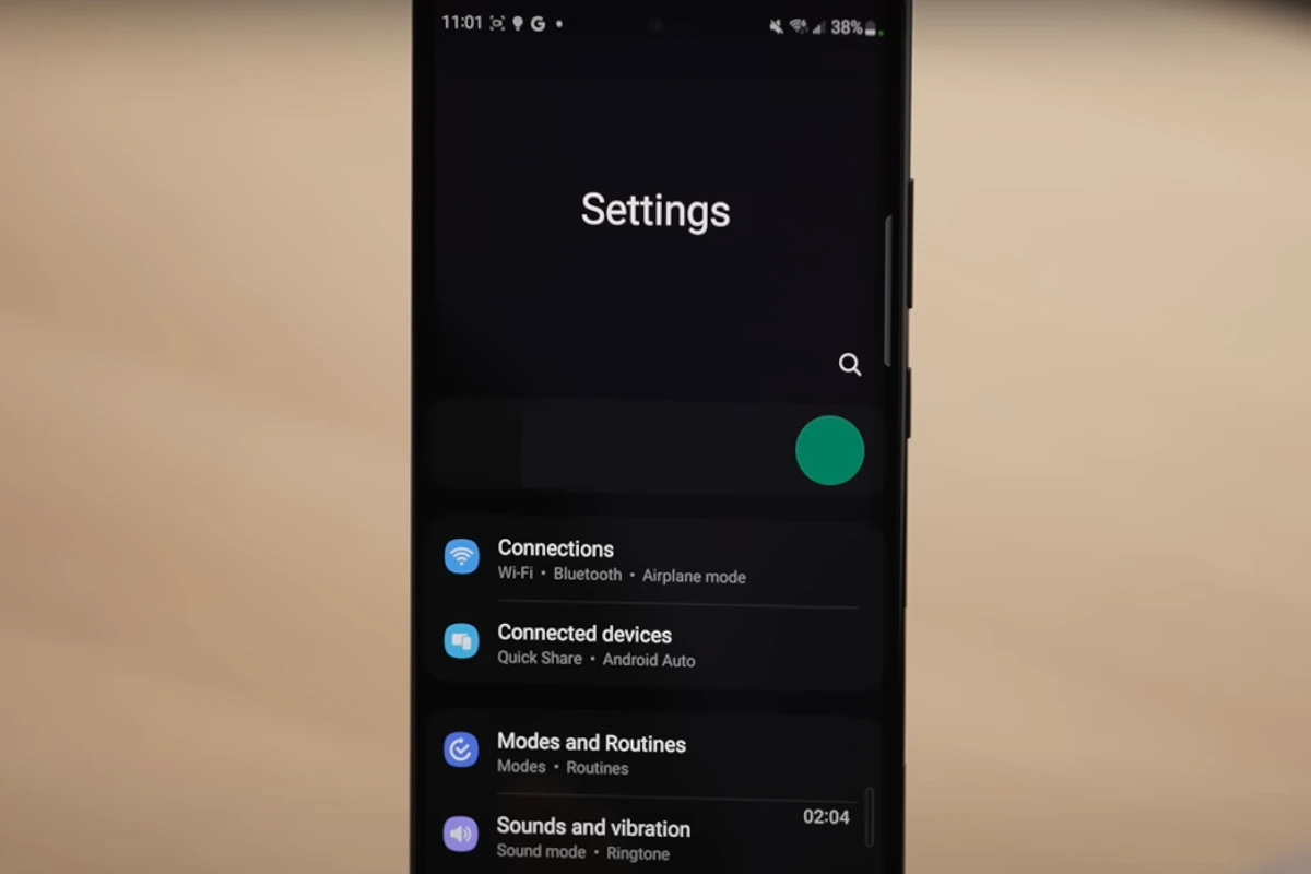 Android Phone Settings