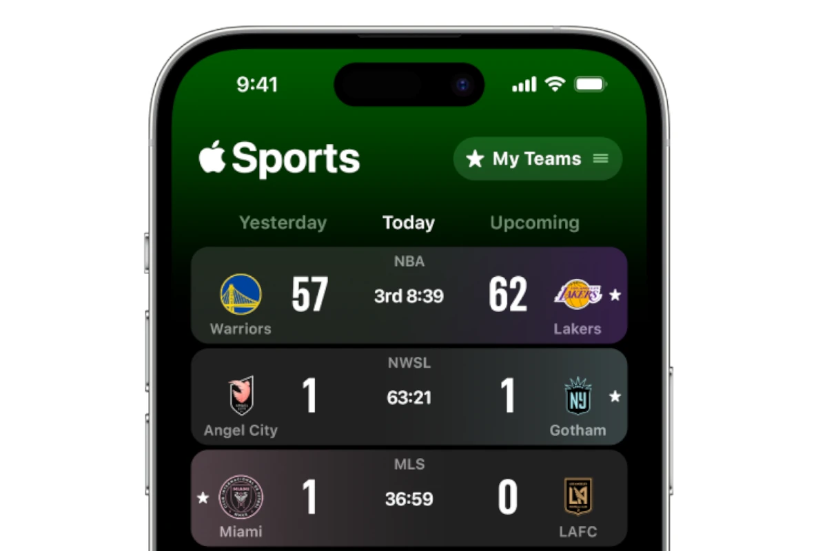 Apple Sports App