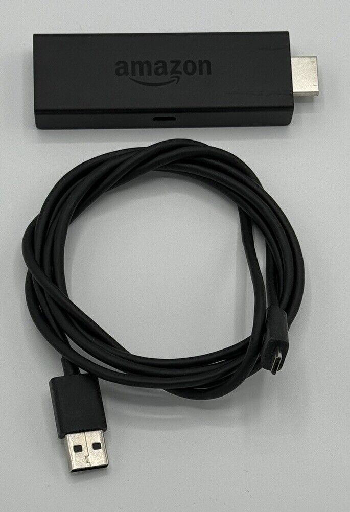 a black device with a cable