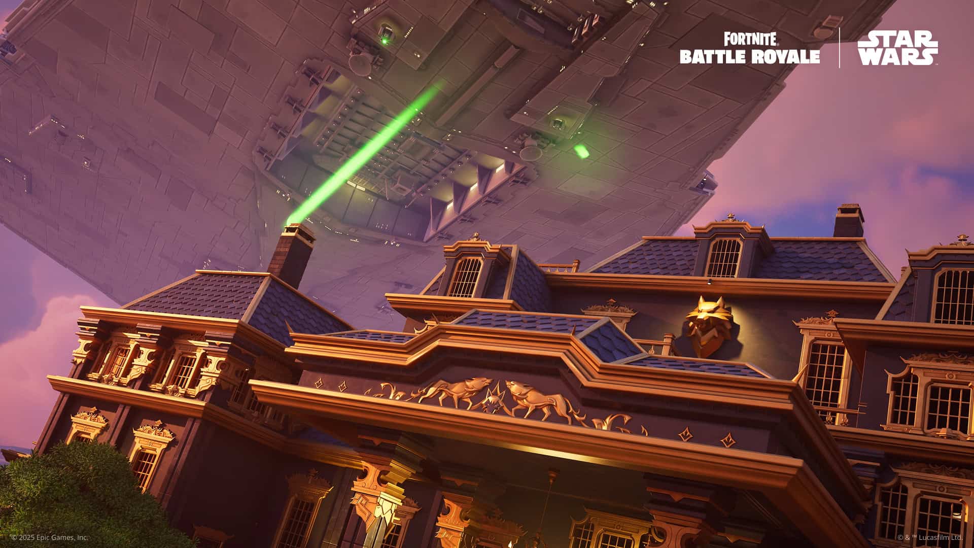 Fortnite Galactic Battle Star Destroyer Bombadment Below
