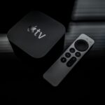black apple tv remote control