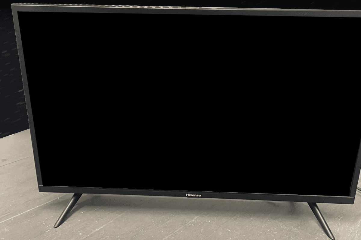 Hisense TV Black Screen