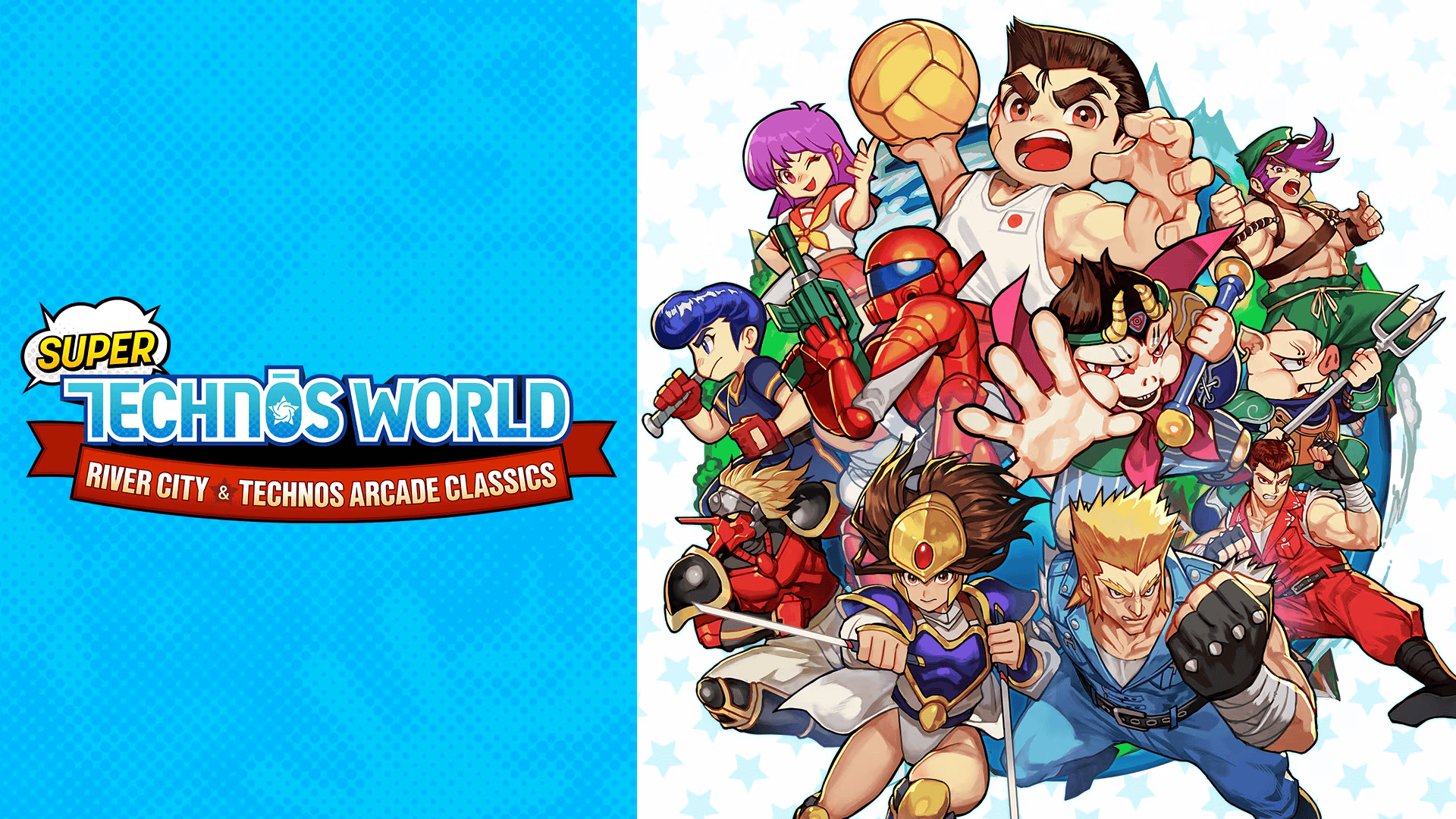 Super Technos World: River City & Technos Arcade Classics Is Out Now
