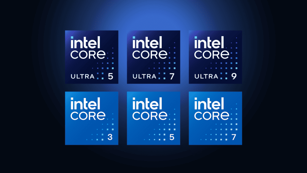 Intel Core Logos