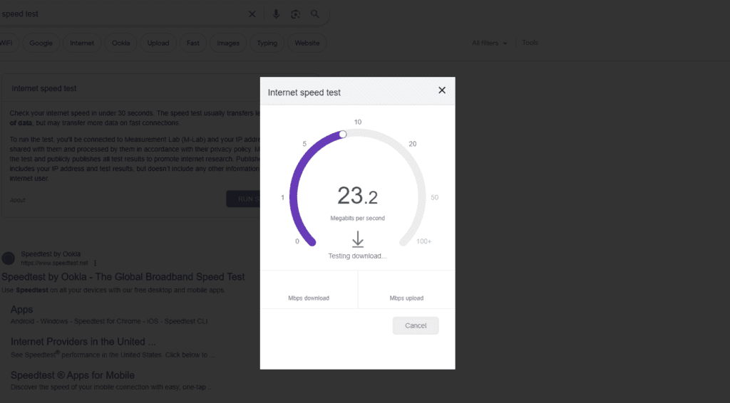 Internet Speed Test