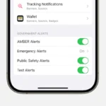 iPhone Amber Alerts