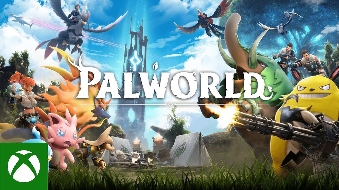 Palworld Logo With Xbox Icon