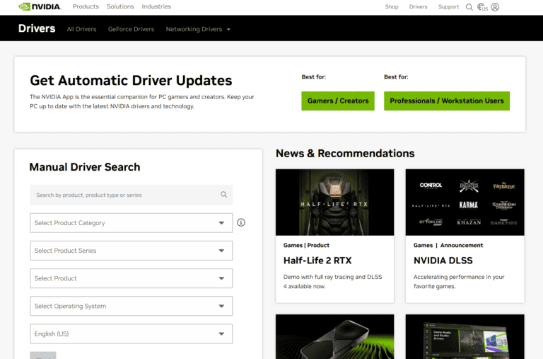 Nvidia Releases Fixed RTX 50-Series Drivers To Fix Black Screen Issues ...