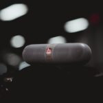 gray Beats by Dr, Dre portable Bluetooth speaker