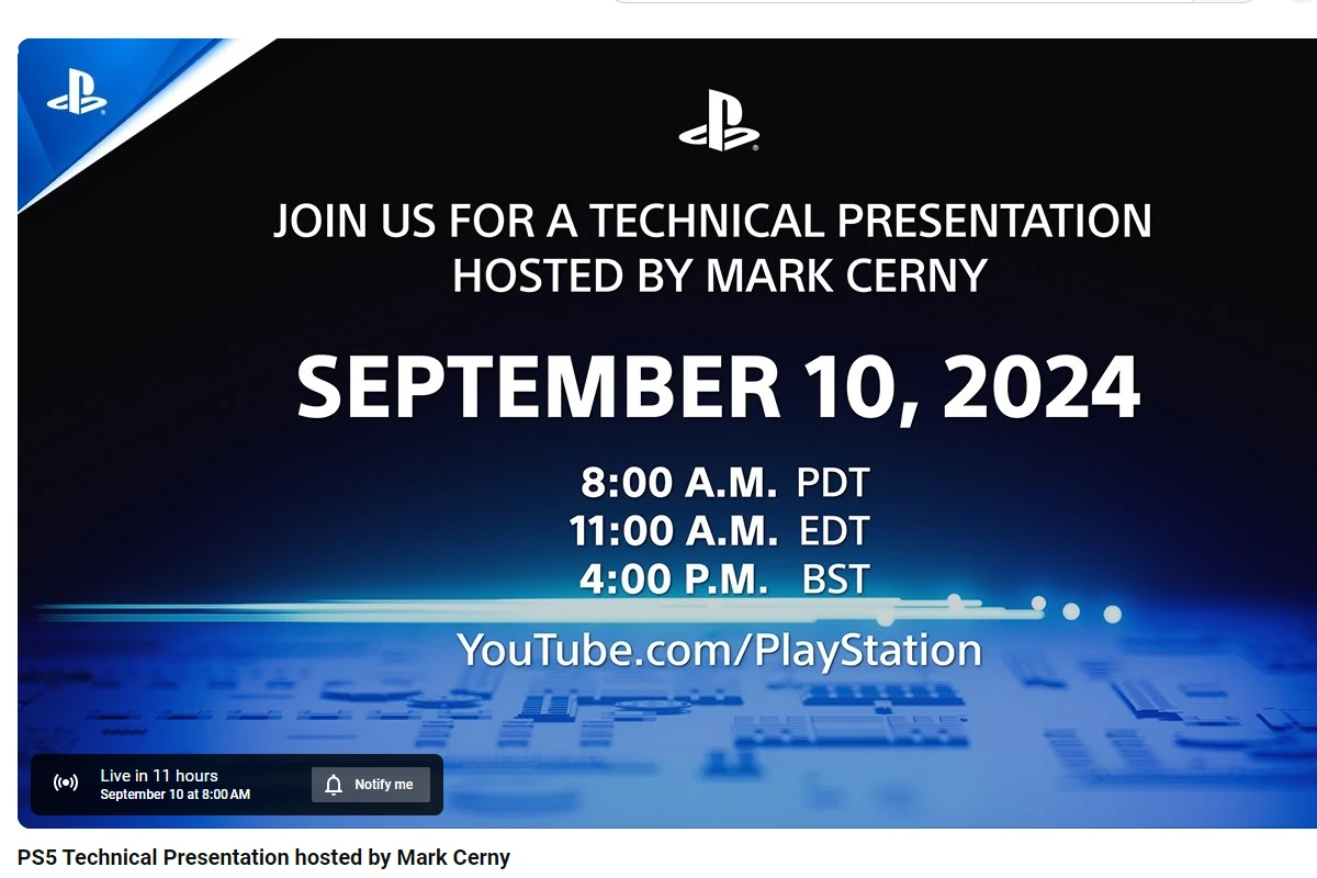 PS5 Pro Release Presentation