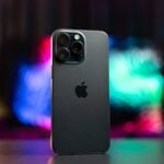 a close up of an iphone on a table