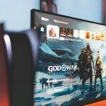 a computer screen with a video game on it