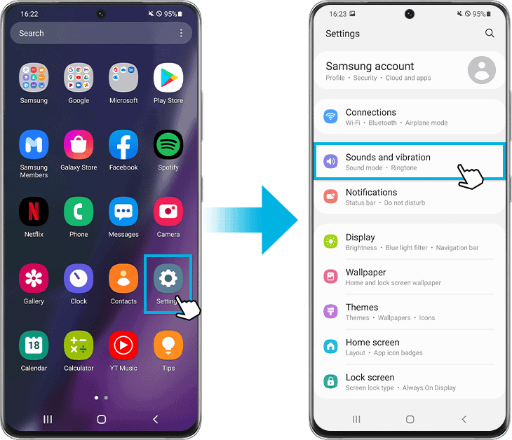 Android Sound Settings