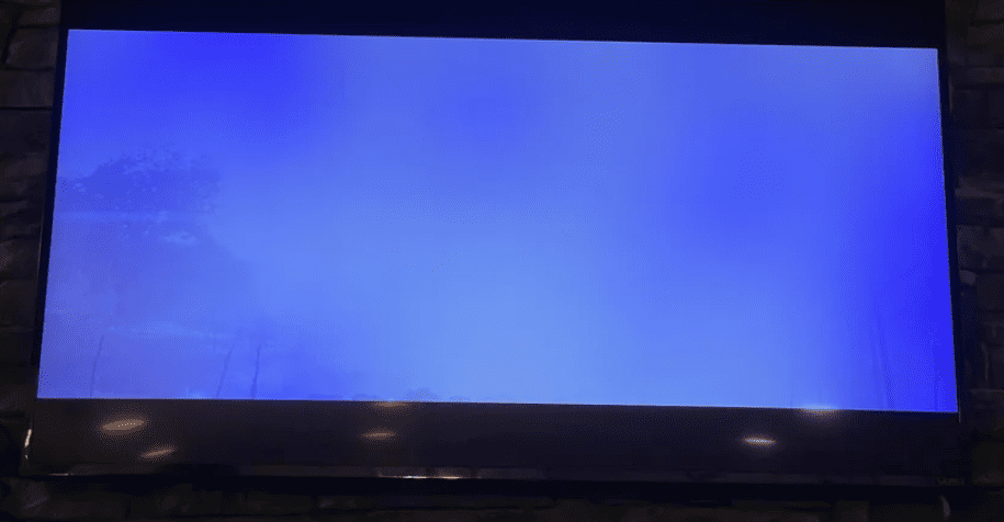 Vizio TV Blue Screen