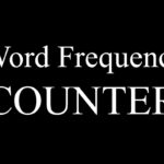 Word Frequency Counter