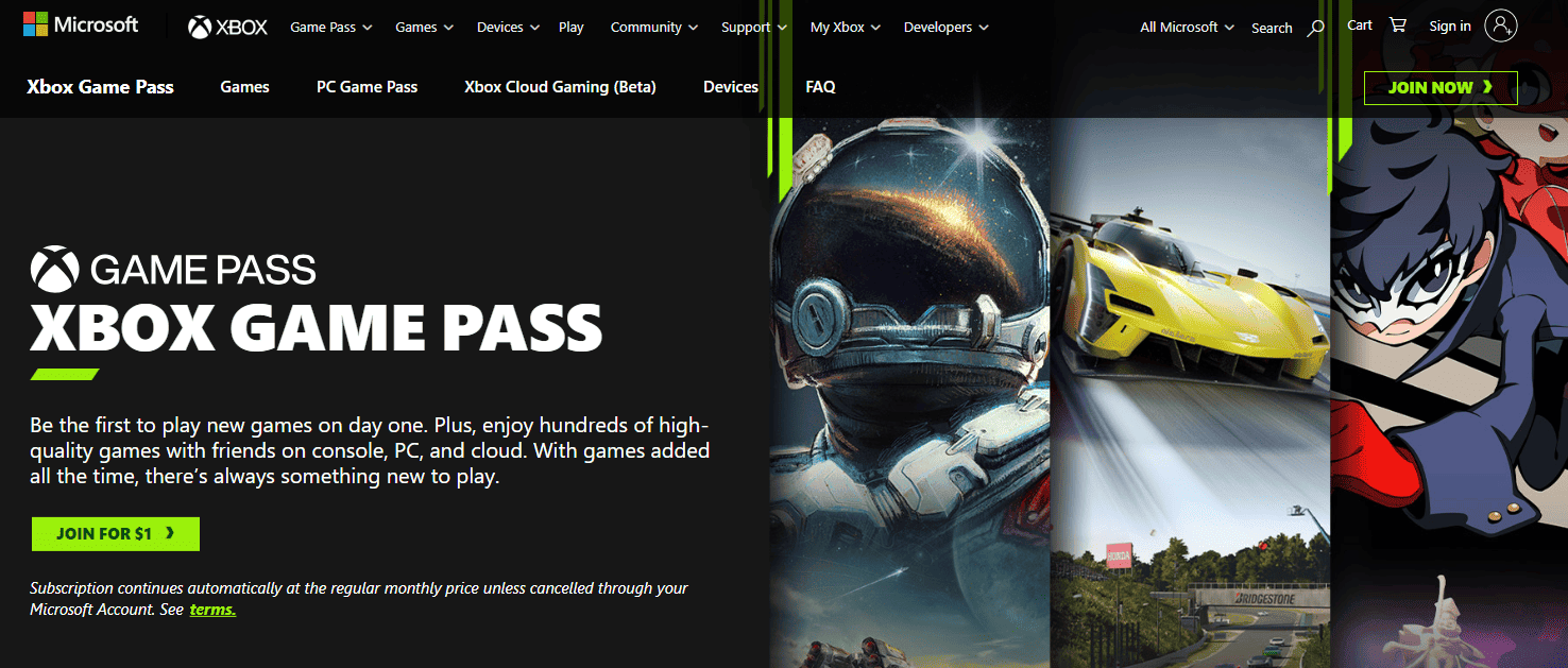 Xbox Game Pass